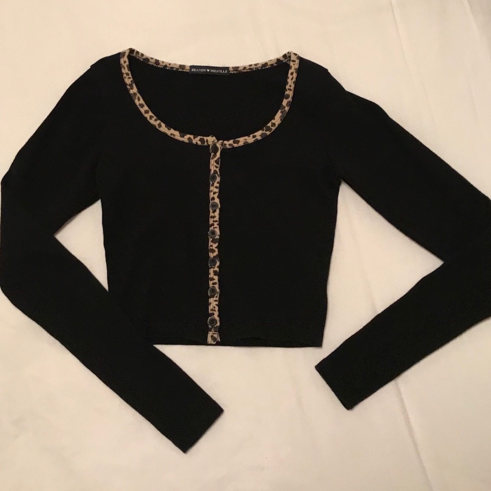 Brandy Melville Cheetah Top
